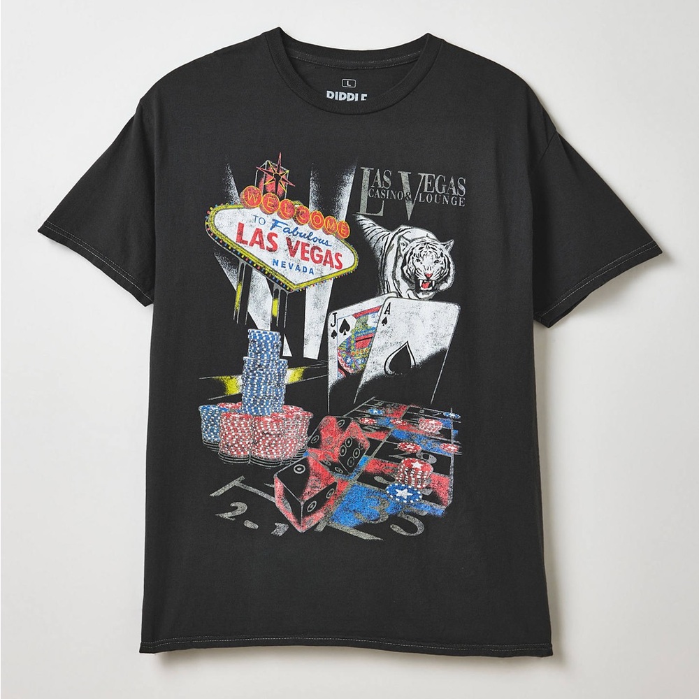Men’s Vegas Casino Graphic Tee by Ripple